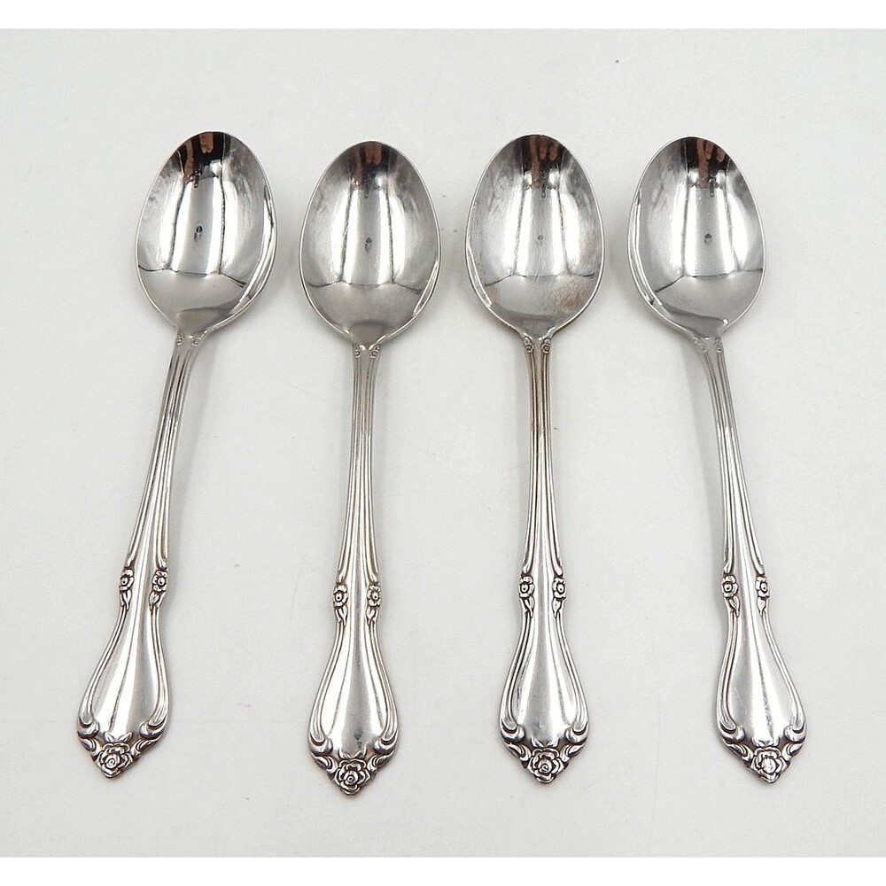 Oneida SSS Celebrity Dinner Place TableSpoons Stainless Flatware S/4 Replacement